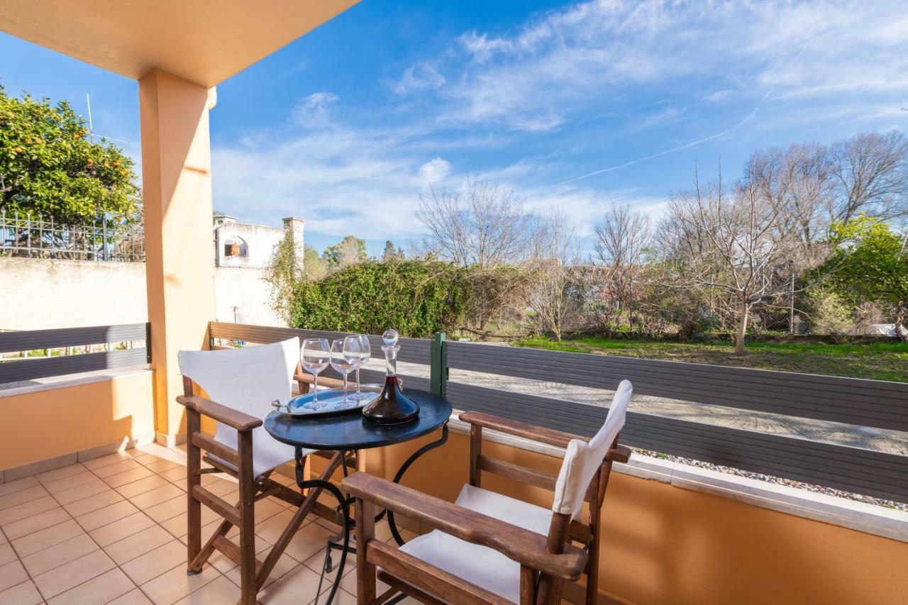 Casa Evi Corfu 1 Lejlighed Potamós Eksteriør billede